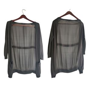 Marisfrolg Wool/Silk Cardigan